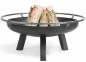 Preview: CookKing Feuerschale "Porto" 100 cm, rund Handarbeit, aus Stahl